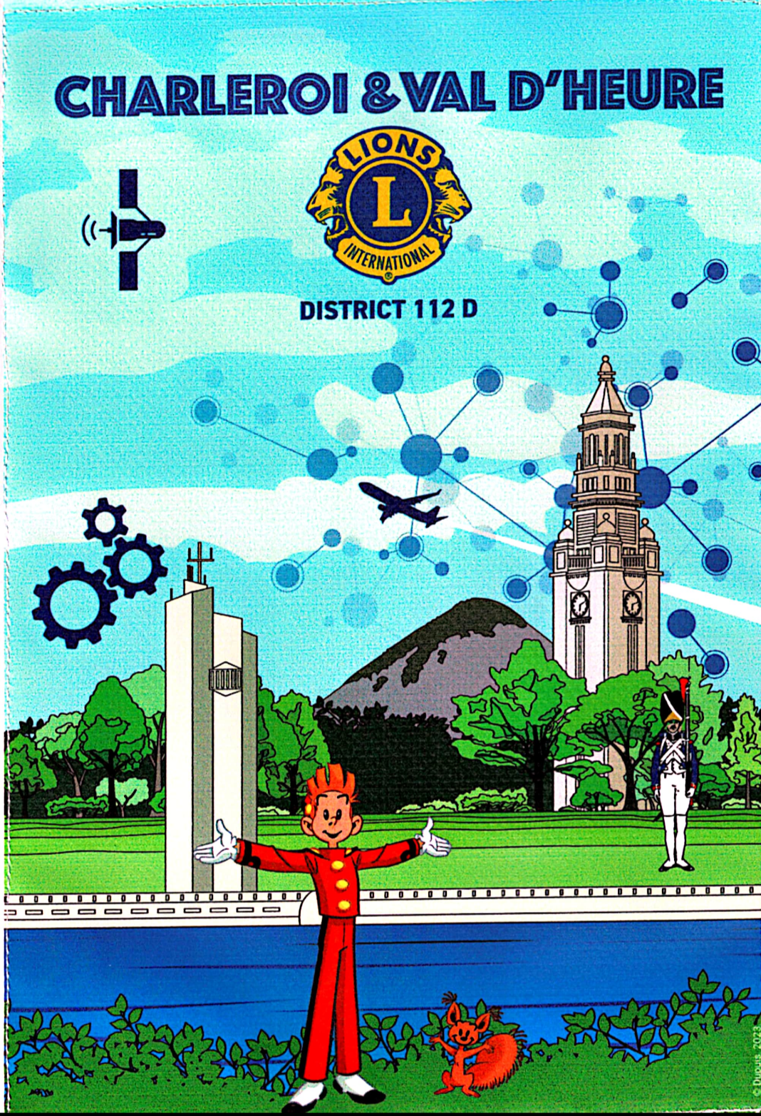 Logo Le Lions club de Charleroi & Val d'heure